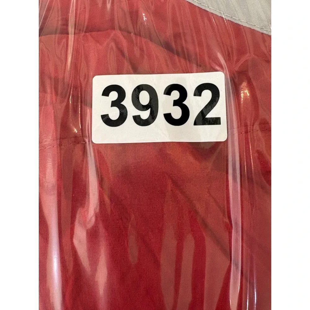 The North Face‎ Hyvent Parka Jacket Mens Red Black Full Zip Waterproof Outdoor L